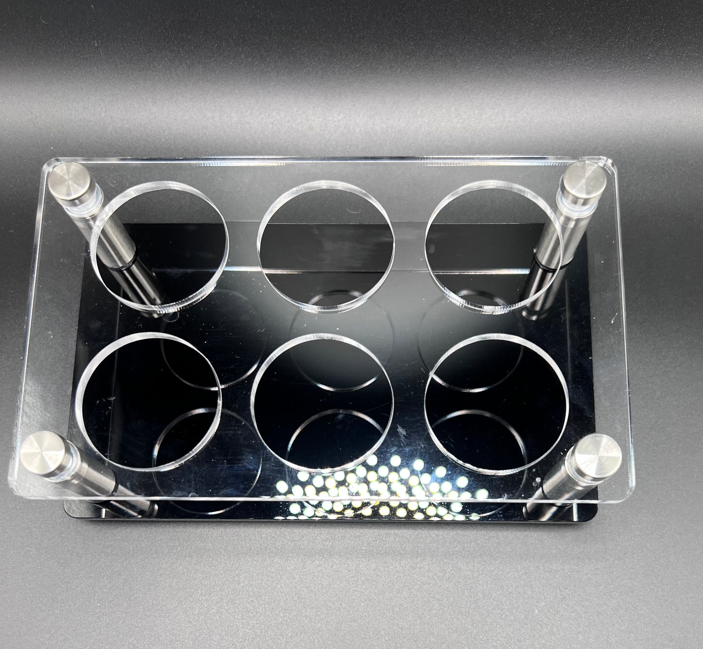 Acrylic Shot Holder for Corms - Plants not included**