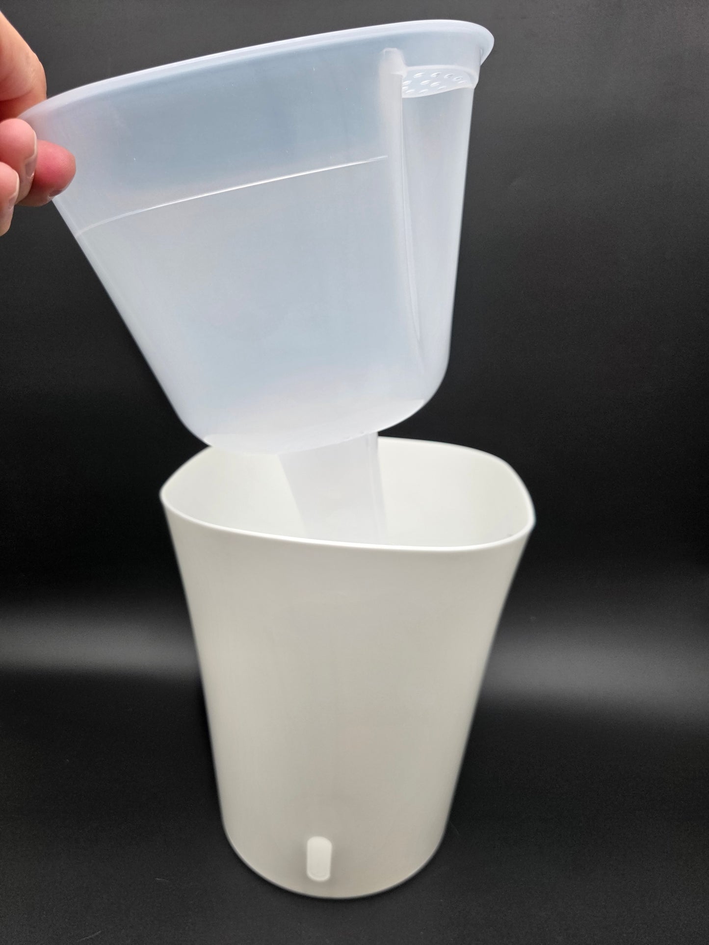 Self-Watering Planter System – Semi-Hydro & Chunky Soilless Ready | 4", 6" & 9"