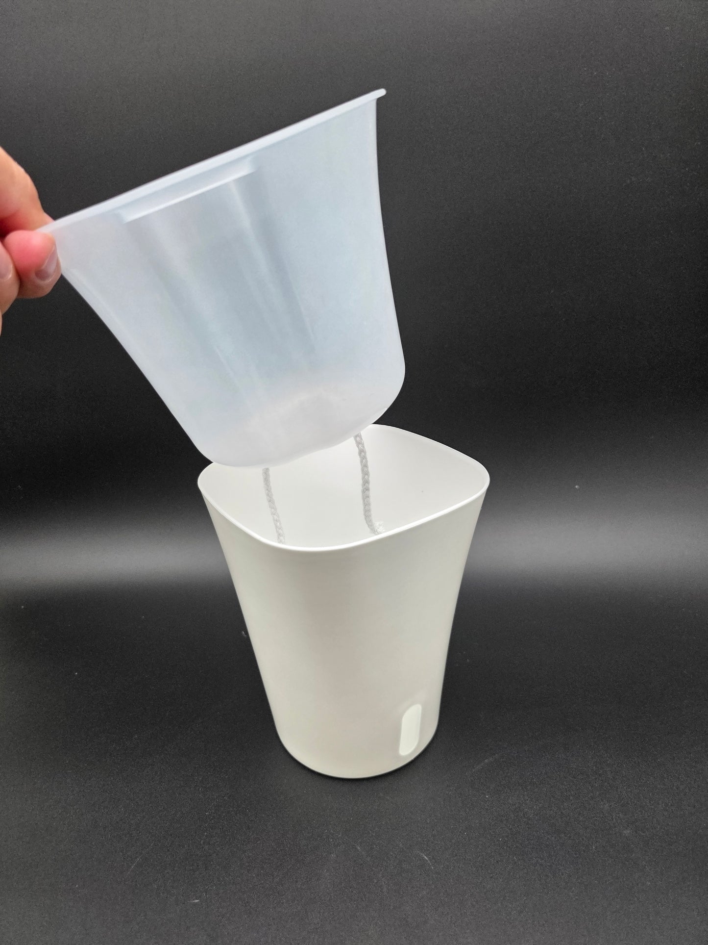 Self-Watering Planter System – Semi-Hydro & Chunky Soilless Ready | 4", 6" & 9"